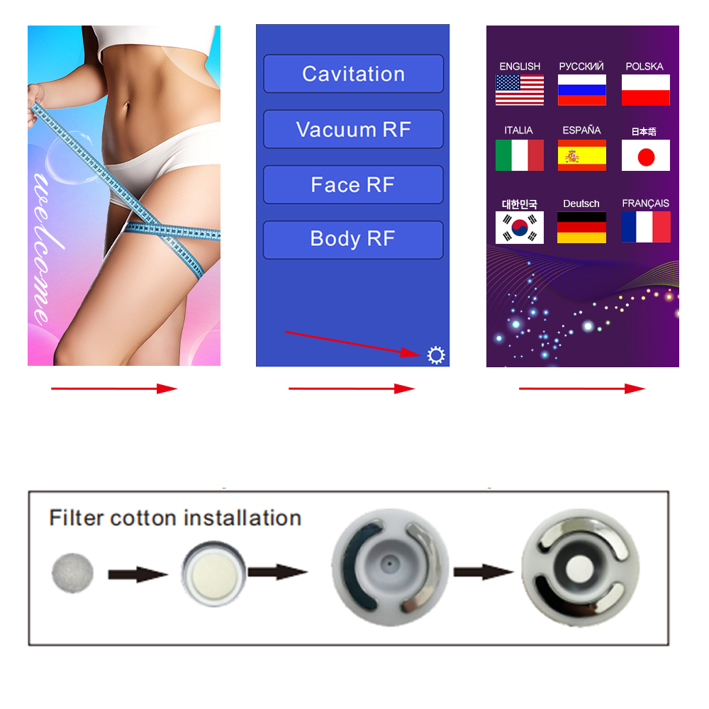 4-in-1 Ultrasonic Cavitation S - đánh giá và giá Skincare Scora