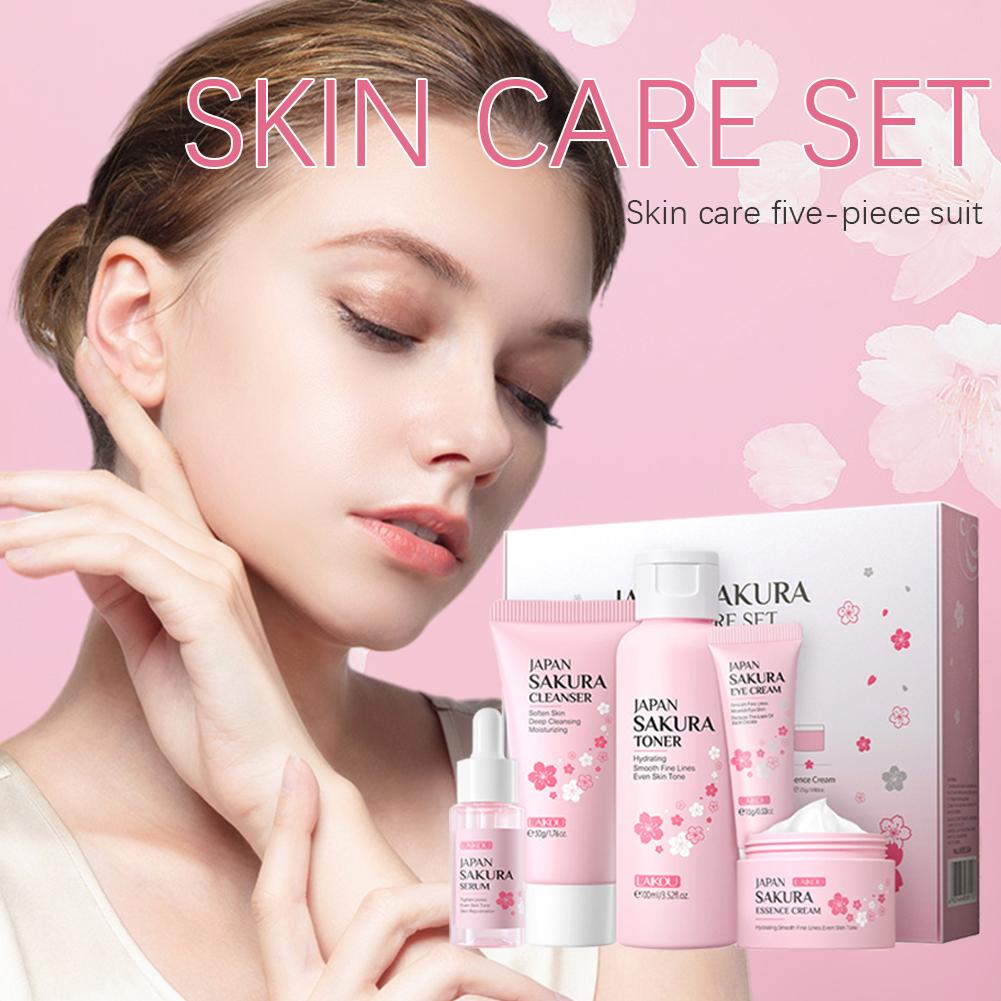 5/3pcs/Set Sakura Skin Care Se - đánh giá và giá Skincare Scora