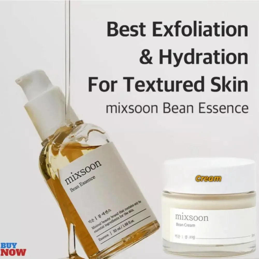 Mixsoon Bean Essence Cream Duo - đánh giá và giá Centella Asiatica Toner